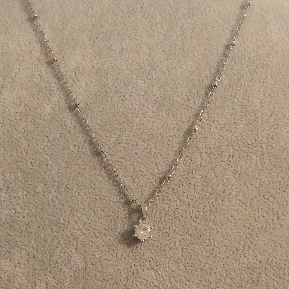Crystal Pendant Necklace